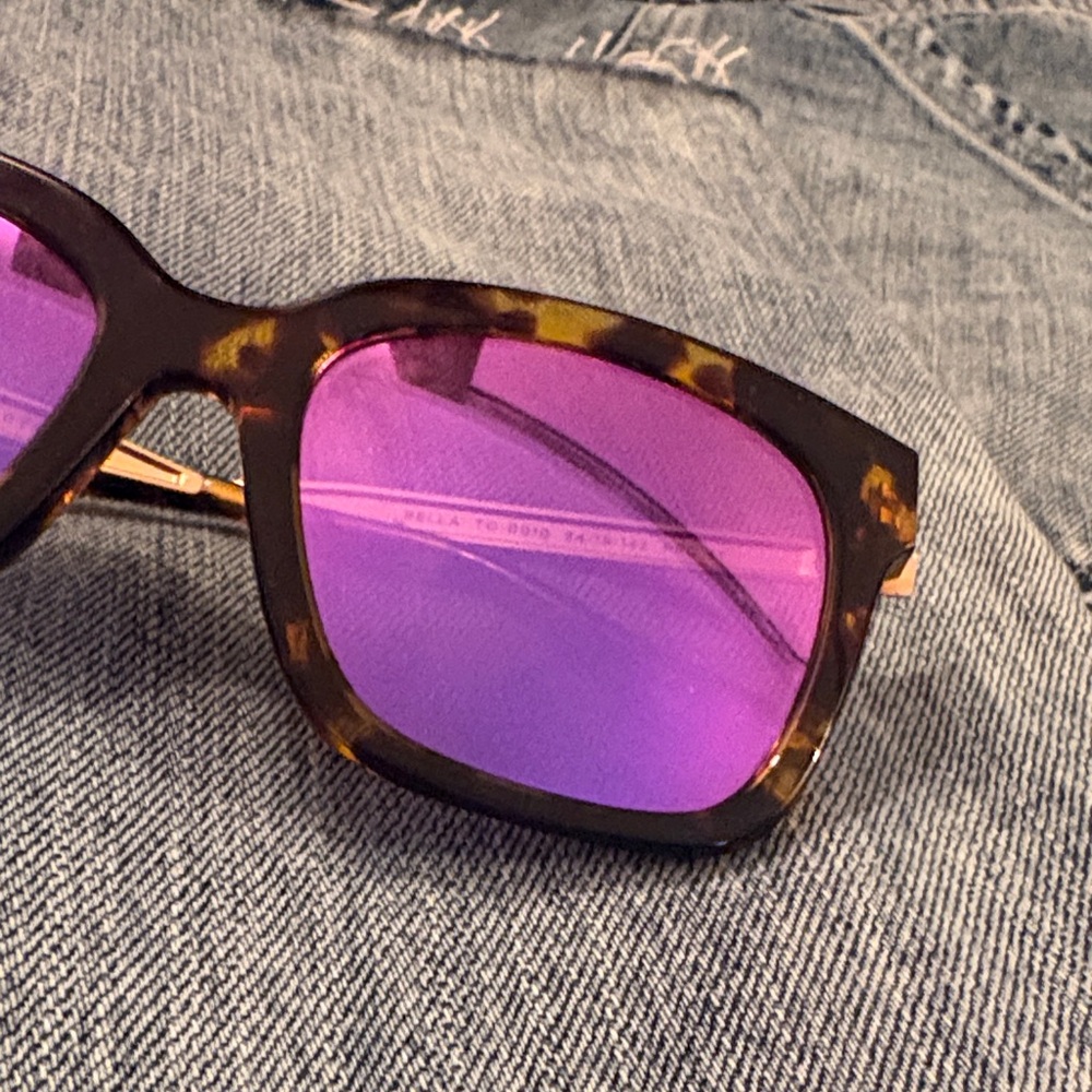 Diff Eyewear Bella Tortoiseshell Sunglasses With … - image 3